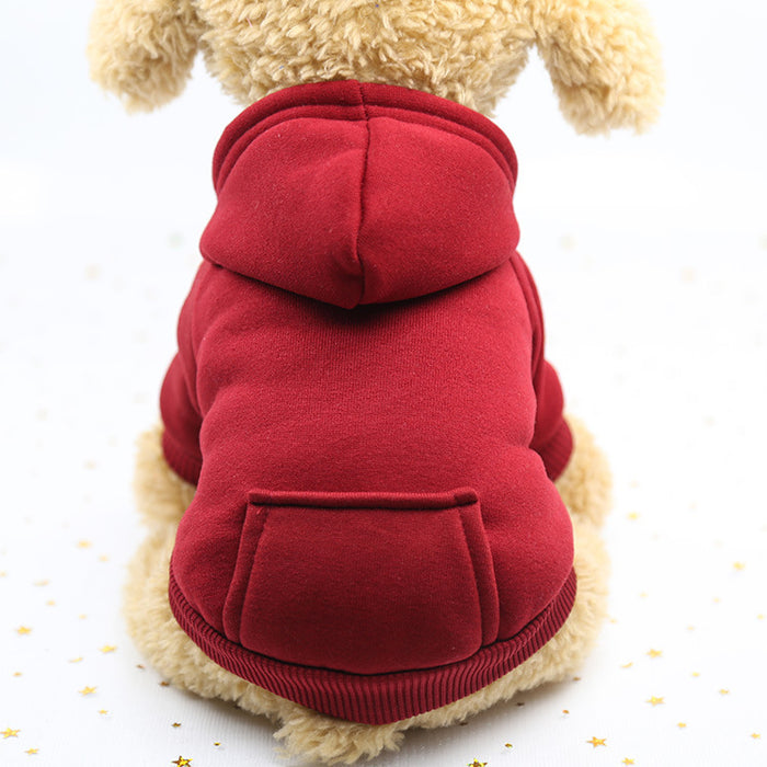 Wholesale Cat Two-Legged Sweatshirt Pocket Dog Clothes Sports Style Dog and Cat Pet Clothes Supplies Clothing