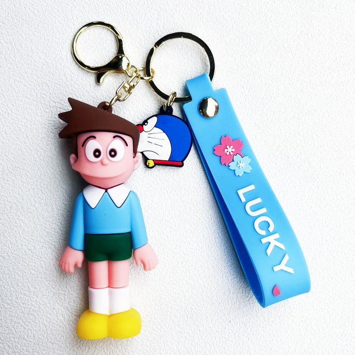 Wholesale PVC Cartoon Silicone Keychain JDC-KC-WuYi105