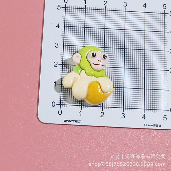 Wholesale Cartoon resin accessories cream glue mobile phone cases brooches shoe buckles hair accessories decorative materials