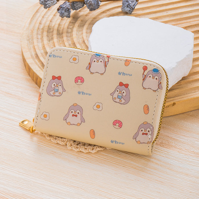 Wholesale  cartoon printing organ card holder coin purse  card holder