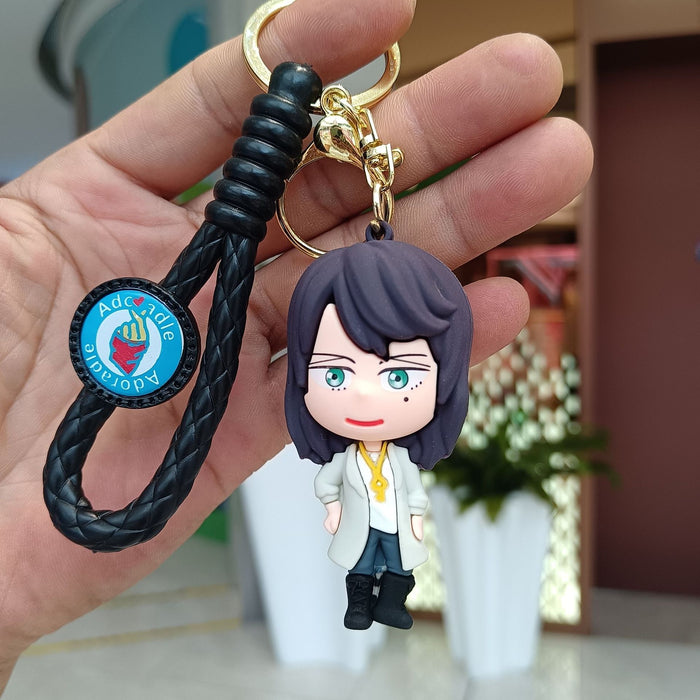 Wholesale Cartoon Silicone Anime Keychain JDC-KC-YiChang027