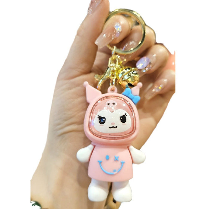 Wholesale Luminous Silicone Cartoon Doll Keychain JDC-KC-YiZhuo003