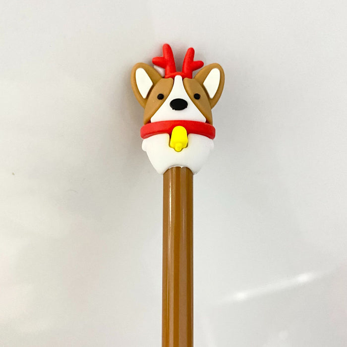 Wholesale Christmas gel pen carbon pen primary school student gift prize Christmas stationery gift water pen