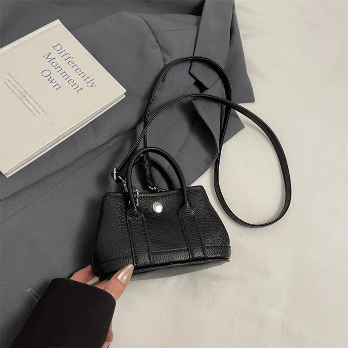 Wholesale Children's bag with high-end lychee pattern mini garden bag, girls' parent-child fashion show crossbody bag