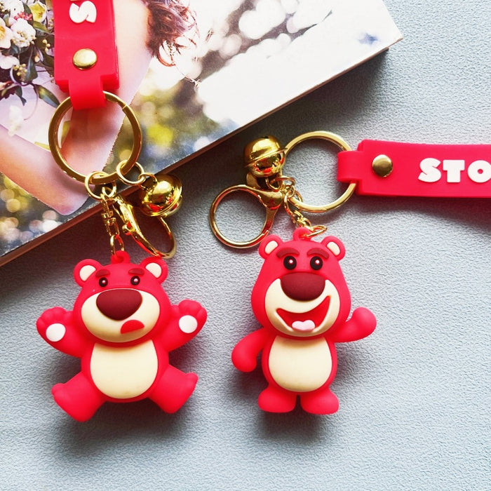 Wholesale PVC Cartoon Doll Keychain JDC-KC-WuYi142