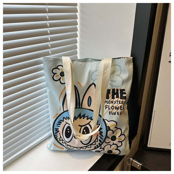 Wholesale Canvas bag, versatile shoulder bag, large capacity commuting tote bag, canvas bag for women