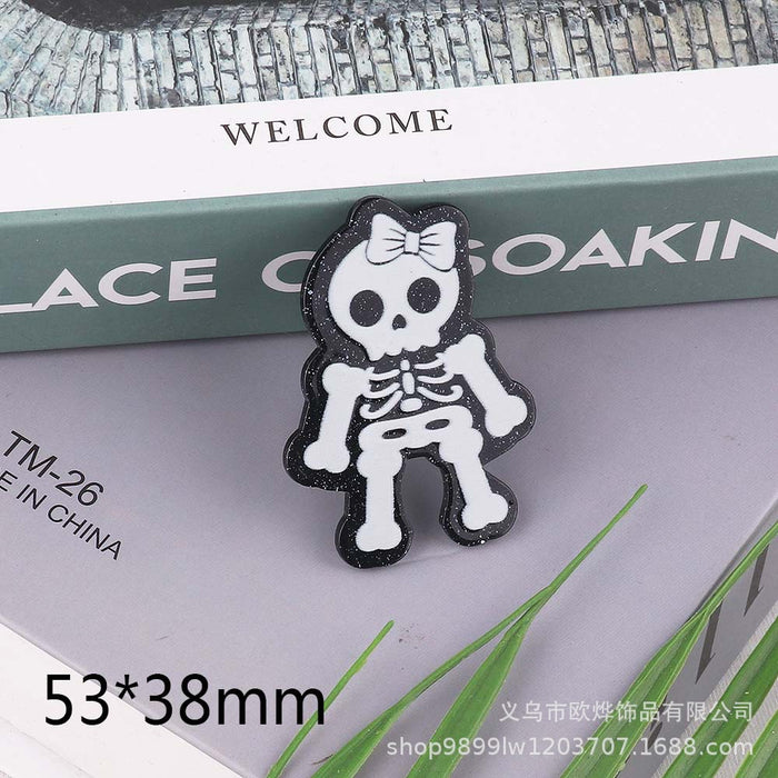 Wholesale Cartoon Organ Beverage Bottle Acrylic Pin DIY Patch Accessories JDC-FK-OuYie014