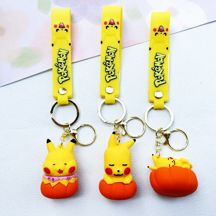 Wholesale PVC Cartoon Doll Keychain JDC-KC-WuYi126