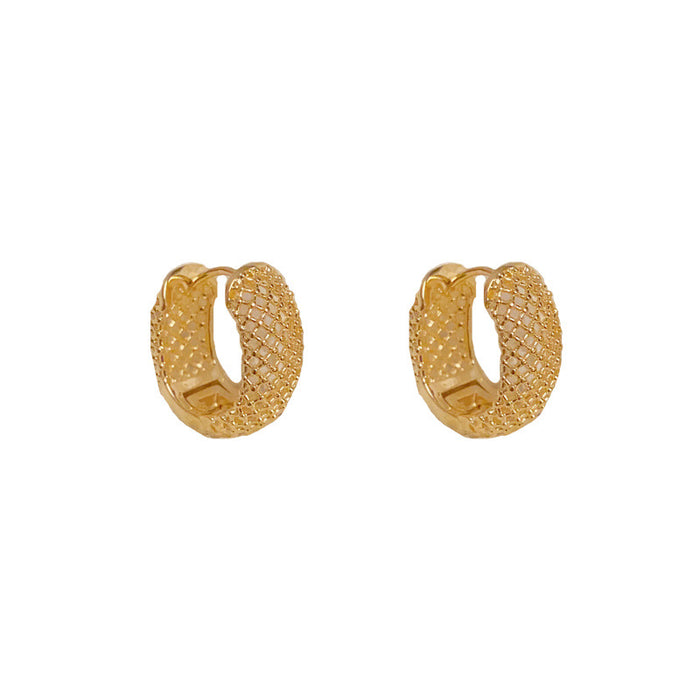 Wholesale  Metal Hollow U Ear Buckle All-match Ear Ring Earrings