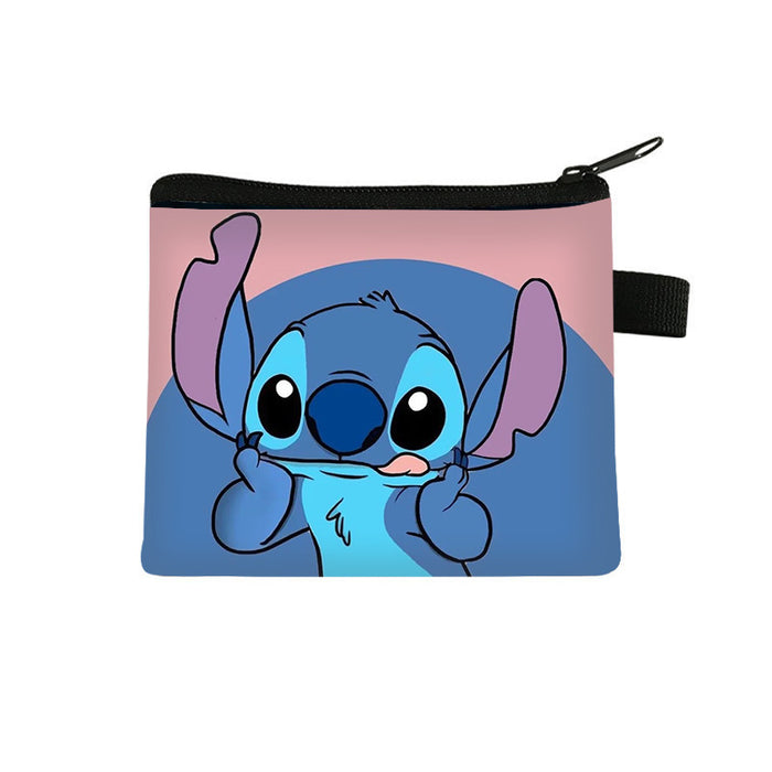 Wholesale Children's Coin Purse Key Earphone Bag Cute Cartoon Polyester Wallet Batch JDC-WT-Changs001