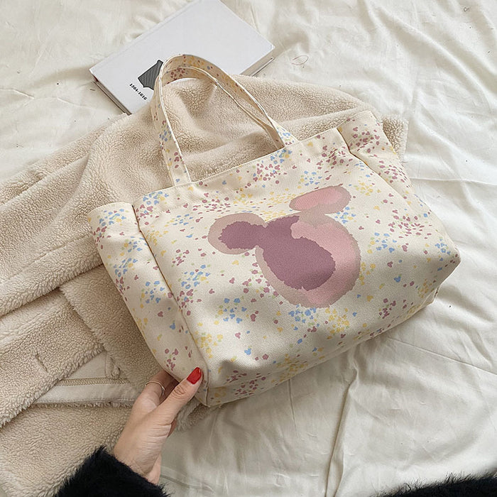 Wholesale Bag Women's Canvas Portable Tote Bag Large Capacity Shopping Bag