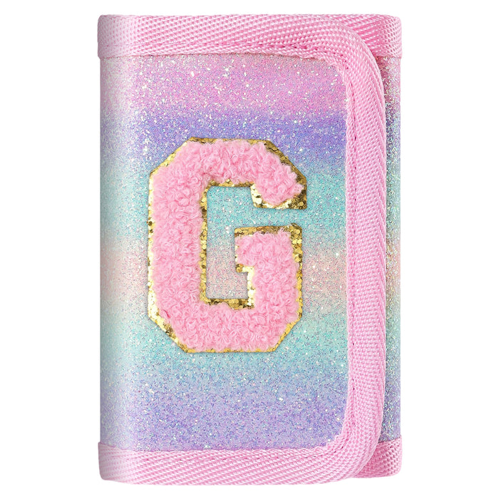 Wholesale Canvas Rainbow Letter Coin Purse Keychain Wallet Unisex Boutique