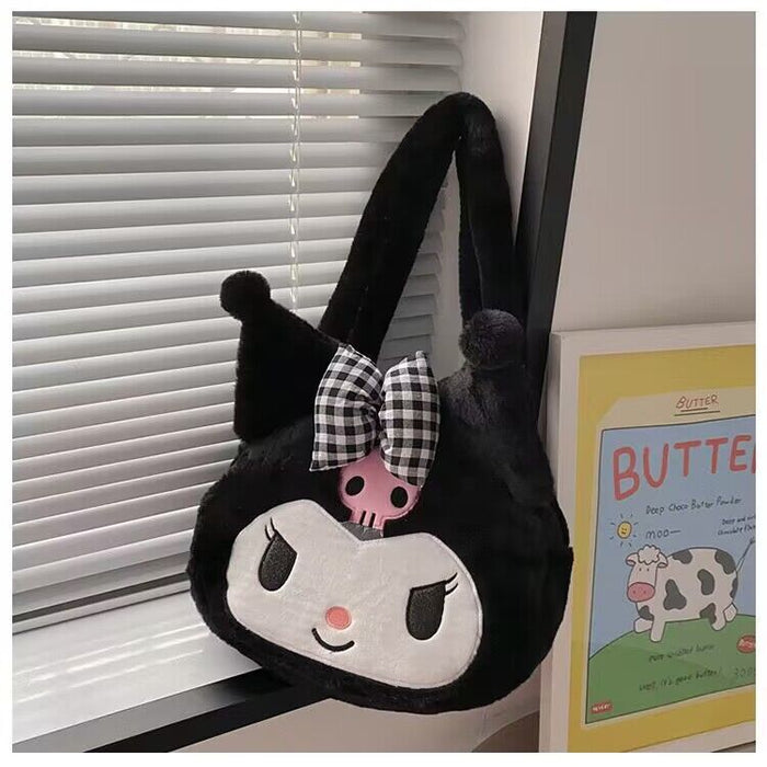 Wholesale Large Capacity Plush Shoulder Bag
