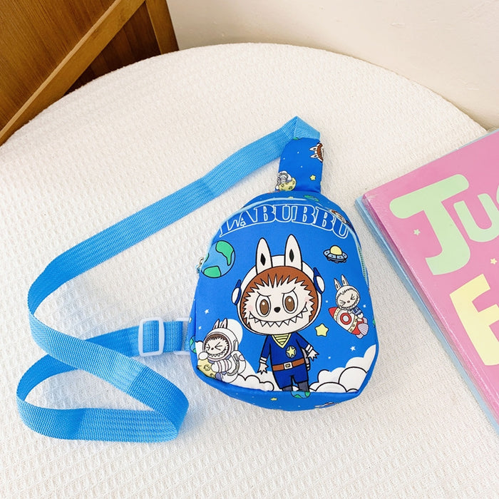 Wholesale Children' s Chest Bag Cartoon Cute Small Backpack Kindergarten Crossbody Bag Outdoor Coin Purse