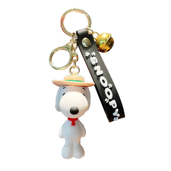 Wholesale PVC Cartoon Keychain Bag Charm Backpack Pendant Car Key Accessory