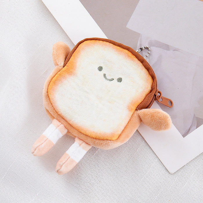 Wholesale Creative Cartoon Wallet Plush Dolphin Pendant Coin Storage Bag