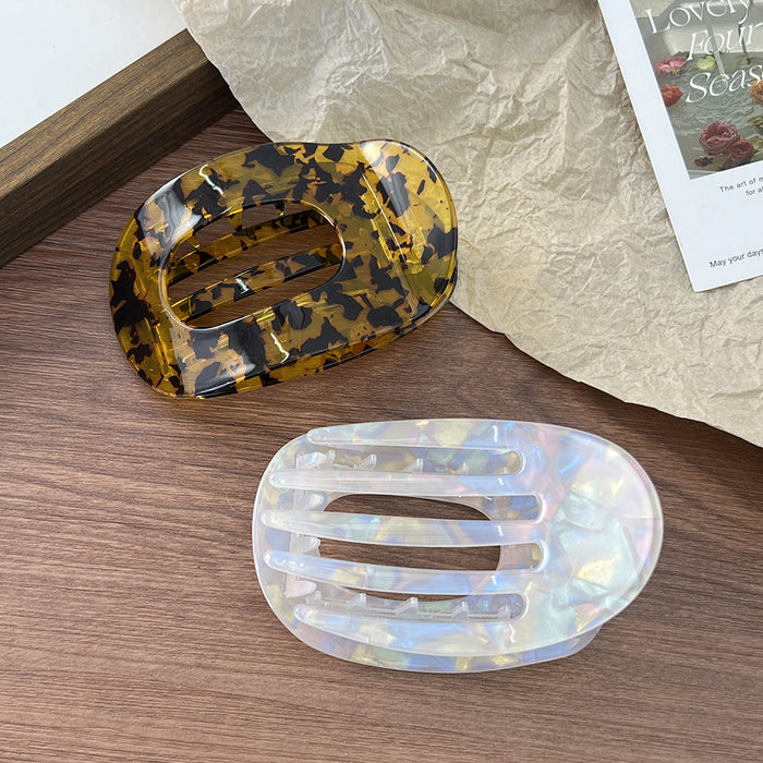 Wholesale High-End Semi-Circular Acrylic Hair Clip