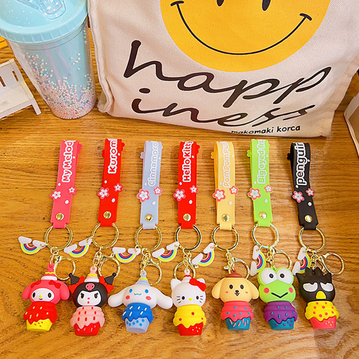 Wholesale Cartoon Ice Cream Doll Keychain JDC-KC-YDao090