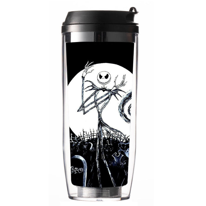 Wholesale Halloween Double Layer Plastic Straw Cup JDC-CUP-WuDuomei002