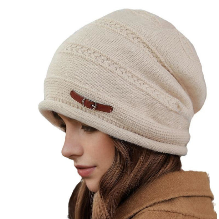 Wholesale Autumn and Winter Knitted Plush Hats for Women JDC-HT-PX011