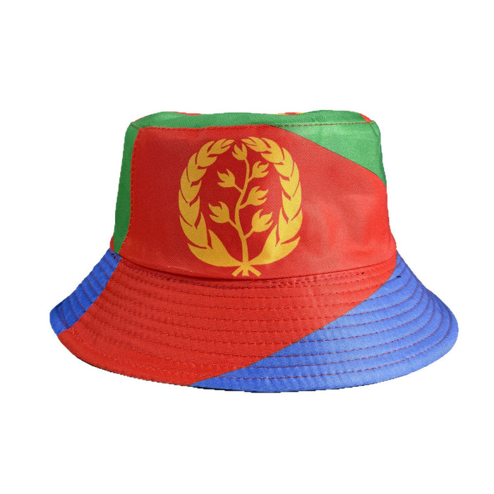 Wholesale World Cup Fisherman Hat Sun Hat Fan Supplies Reversible Bucket Hat