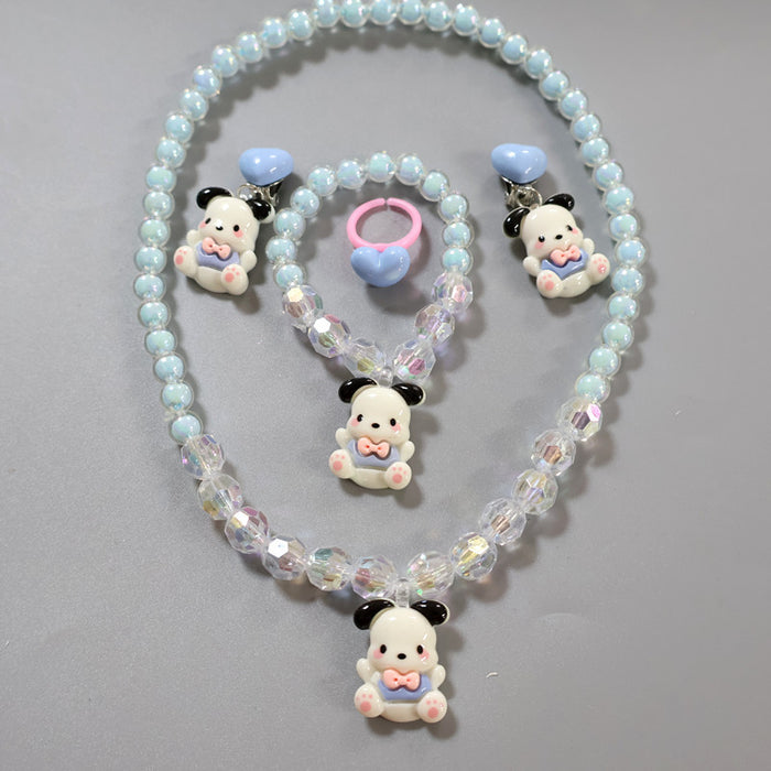 Wholesale Sweet Children Princess Jewelry Beaded Necklace