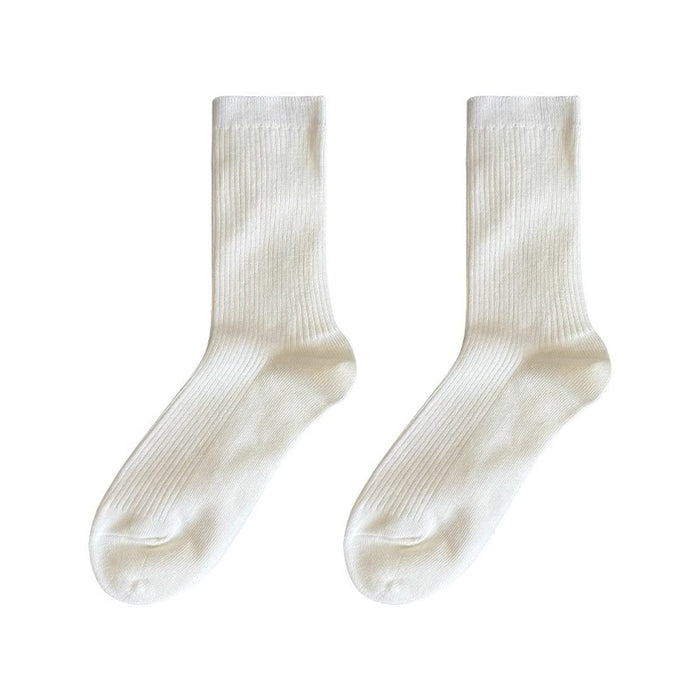 Wholesale Gray socks, mid length socks, long and thin styles, stacked socks