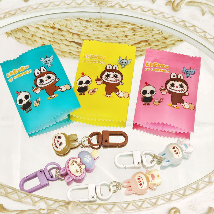 Wholesale Random Cute cartoon keychain blind bag surprise children' s gift stall push gift surprise