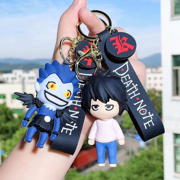 Wholesale Cartoon Silicone Doll Keychain JDC-KC-QiChao031