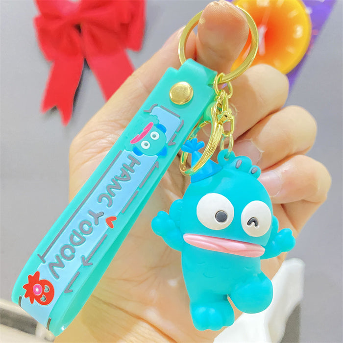 Wholesale Clown fish PVC key chain cute couple doll car key chain bag pendant