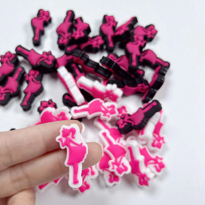 Wholesale 10pcs Silicone Cartoon Beads JDC-BDS-NaiSi320