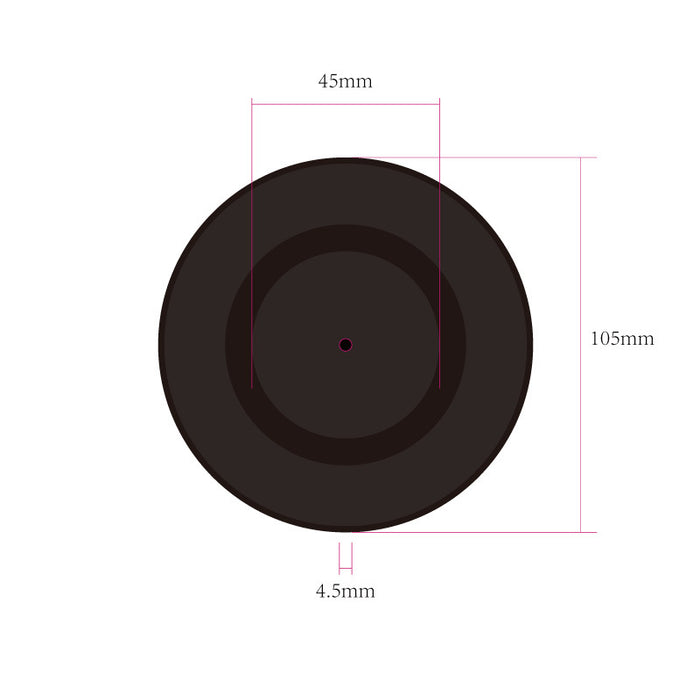 Wholesale New vinyl record refrigerator sticker DIY personalized celebrity refrigerator sticker keychain mini record coaster