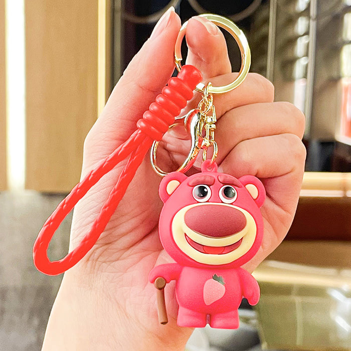 Wholesale PVC Cartoon Coin Purse Keychain JDC-KC-Benxin009