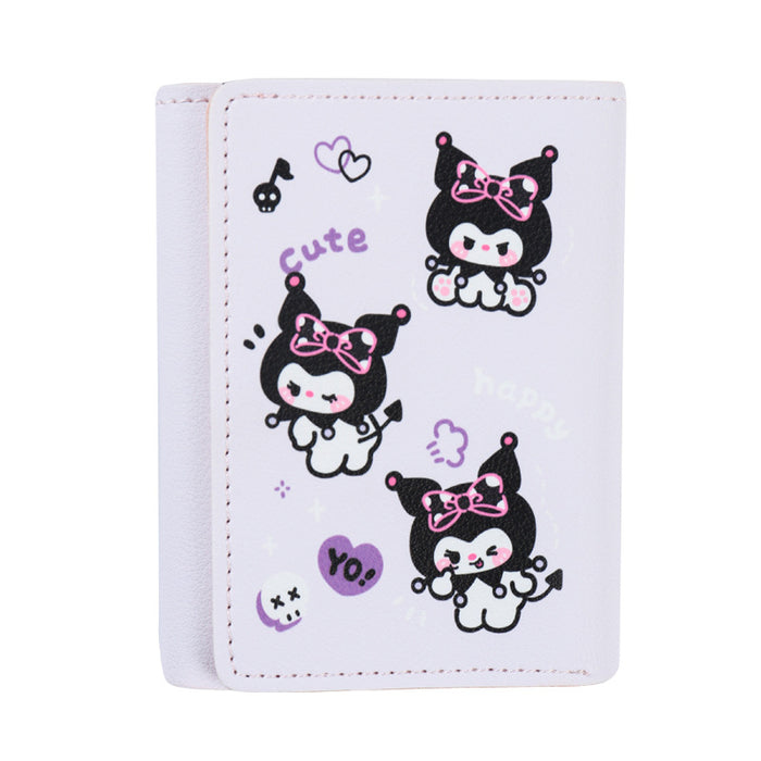 Wholesale  women's short wallet cute cartoon certificate coin purse card bag