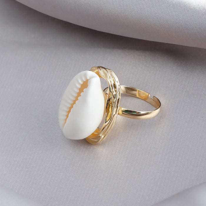 Wholesale Minimalist Shell Ring
