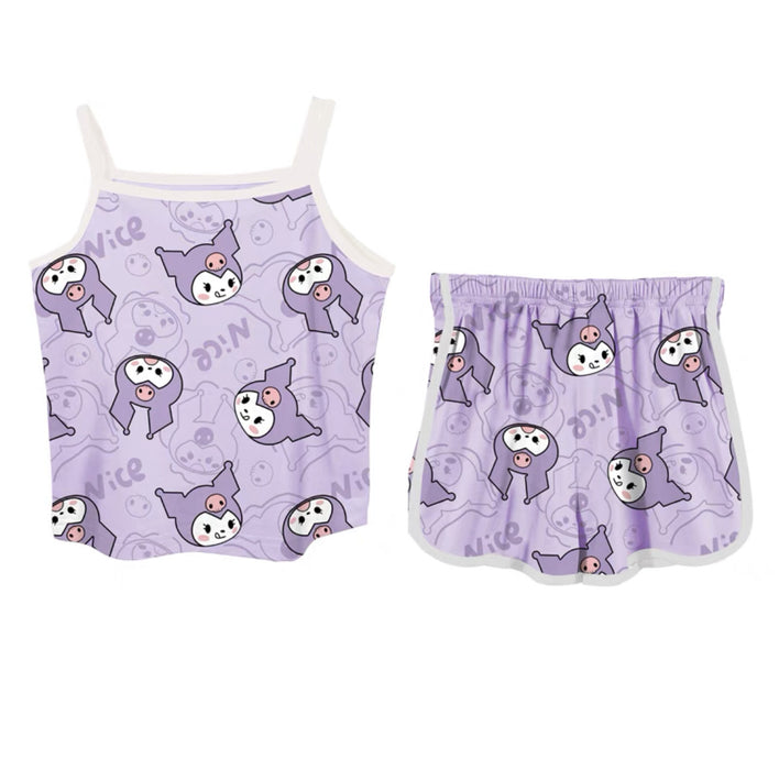 Wholesale Cartoon Cute Vest Suspenders Children's Pajamas JDC-PJ-XiaoHZ005