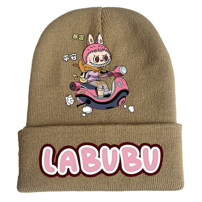 Wholesale Anime cartoon woolen hat knitted hat pullover outdoor warm