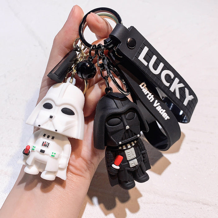 Wholesale Cartoon Silicone Doll Keychain JDC-KC-QiChao057