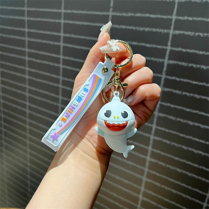 Wholesale Cartoon Cute Lamb PVC Keychains JDC-KC-JinB006