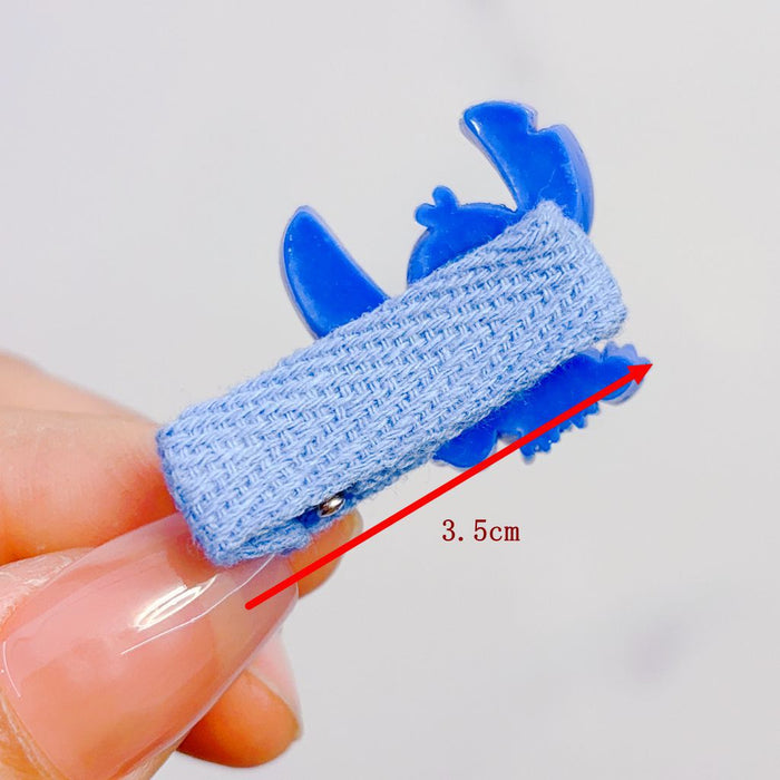 Wholesale hair accessories baby pair clip cloth small hairpin bangs accessories