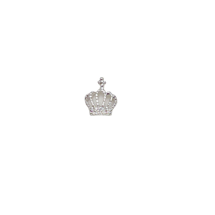 Wholesale Crown nail accessories, simple and three-dimensional metal nail accessories, alloy nail stickers