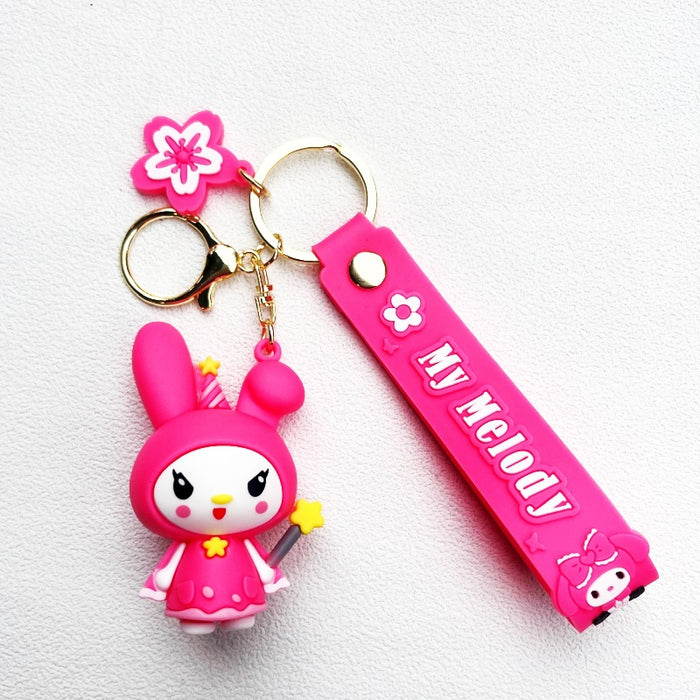 Wholesale Cartoon Doll PVC Keychain JDC-KC-ChuC025