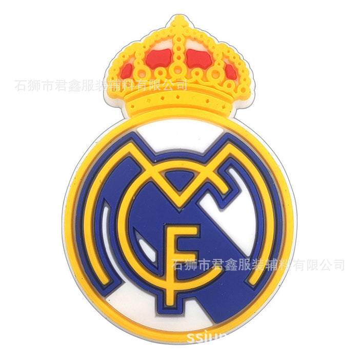 Wholesale 50pcs Football team standard Jersey Shoes Charms