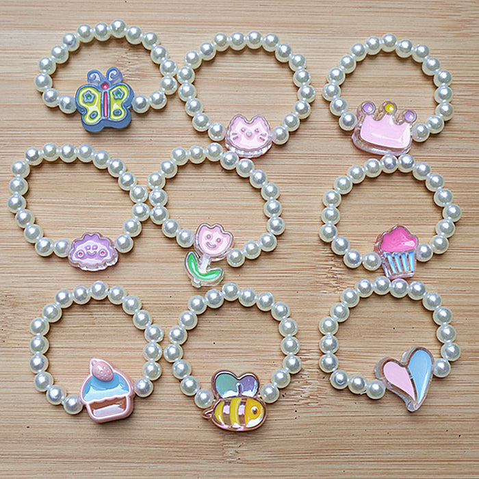 Wholesale Rainbow crystal bead bracelet