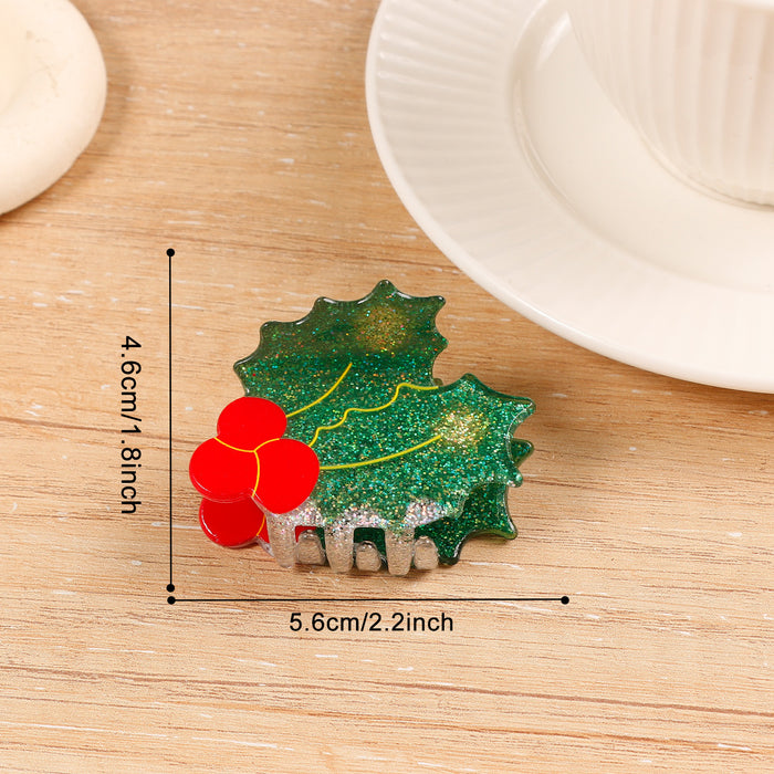 Wholesale Accessories Christmas atmosphere glitter small clip