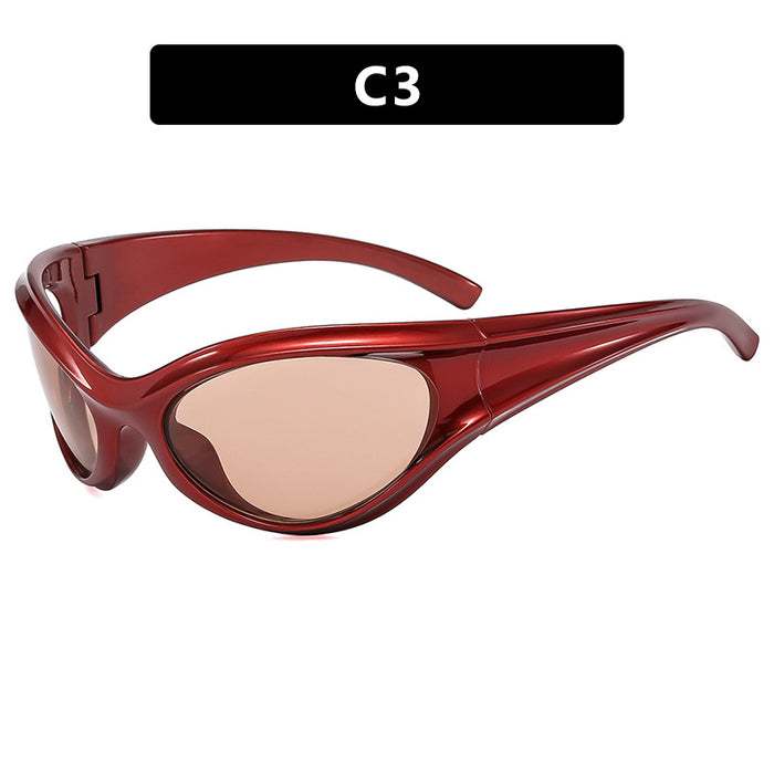 Wholesale Y2K Cycling Sports PC Sunglasses JDC-SG-PLS150