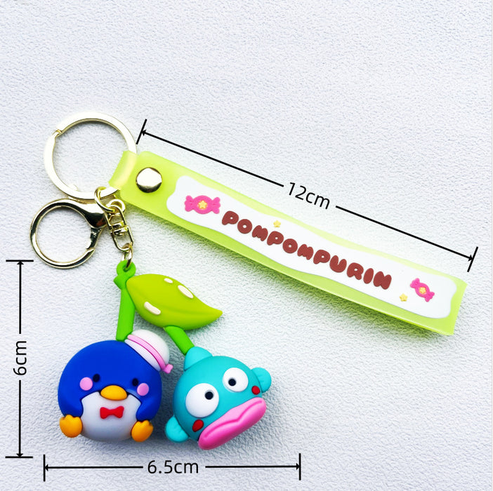 Wholesale PVC Cartoon Doll Keychain JDC-KC-YiChen003