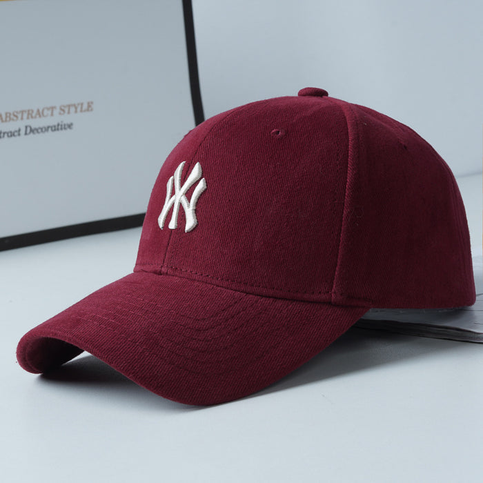 Wholesale Hat women's sanding deepened hard top baseball cap big head