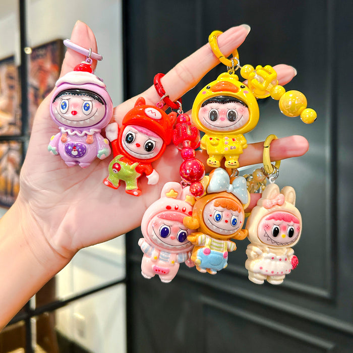 Wholesale Cute costume keychain cartoon cute pendant gift accessories