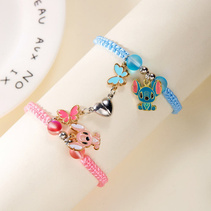 Wholesale Love Magnetic Braided Bracelet JDC-BT-Chuya002